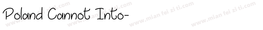 Poland Cannot Into字体转换